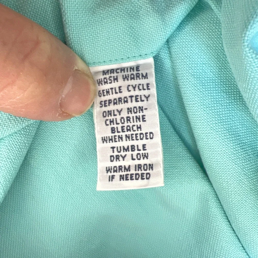 Polo Ralph Lauren Mens XXL Oxford Shirt Mint Seafoam Green Cotton Button Down LS